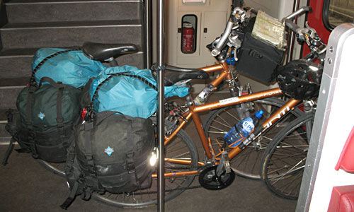 bicycles on netherlands train