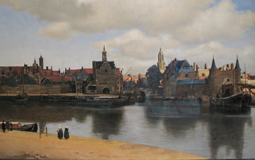 delft, netherlands by vermeer